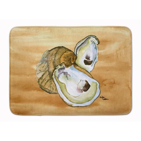 Carolines Treasures Oyster Machine Washable Memory Foam Mat 8160-RUG